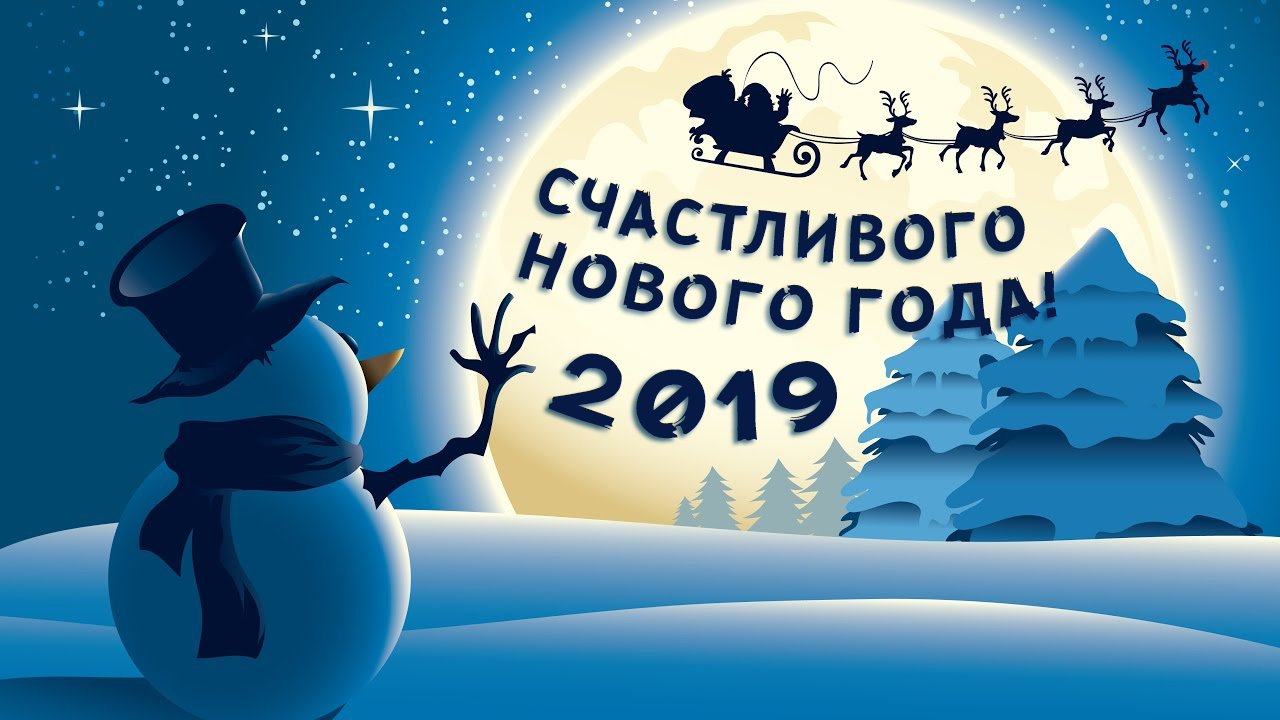 Дорогие наши коллеги, поздравляем вас с Новым 2019 годом!